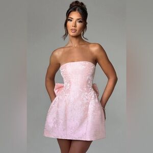 ELENORA MINI DRESS BLUSH - M
